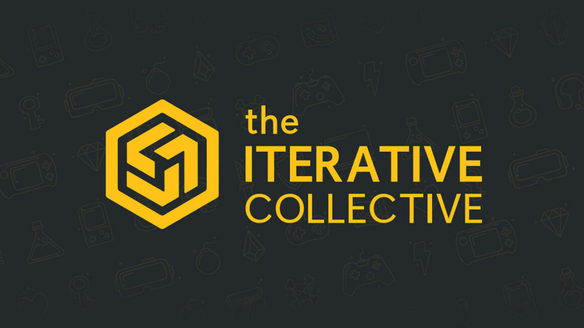 The Iterative Collective logo with yellow fonts
