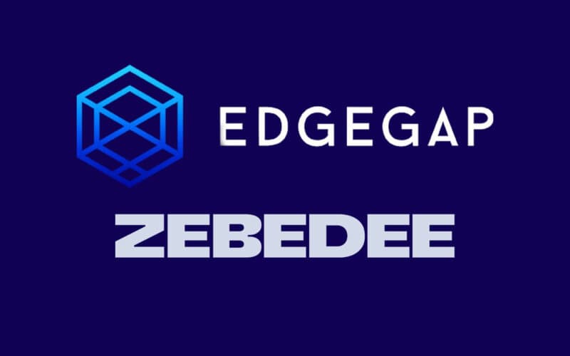 edgegap and zebedee logos