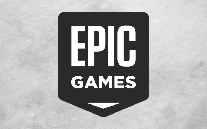 epica games logo over grey background