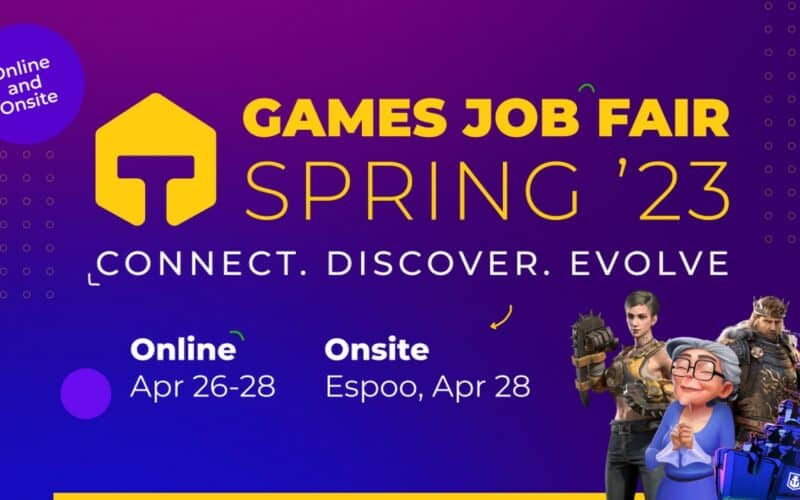 games job fair spring 2023 announcement banner.