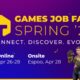 games job fair spring 2023 announcement banner.