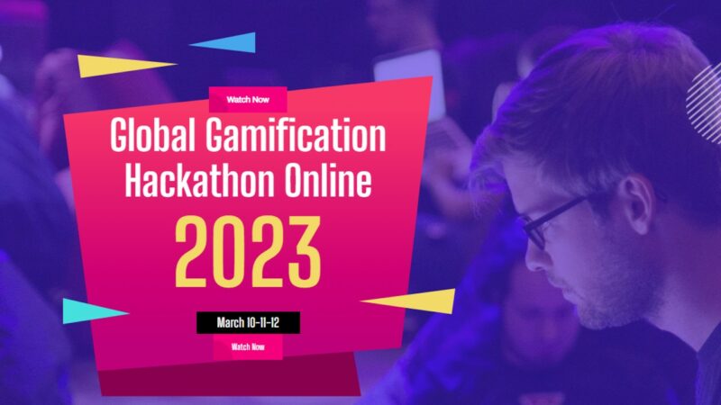 banner of global gamification hackathon 2023