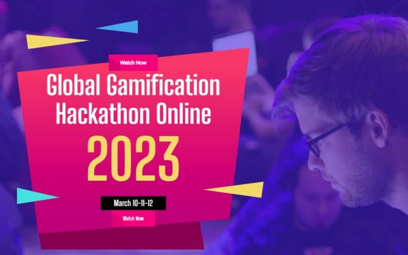 banner of global gamification hackathon 2023