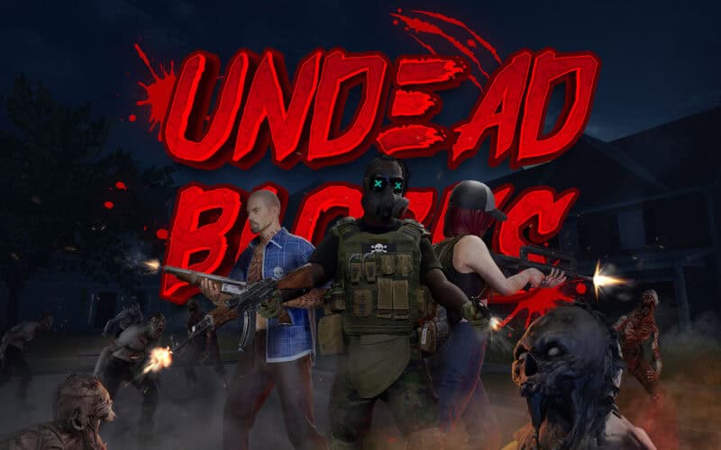undead blocks characters fighting zombies