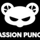 passion punch logo over dark background