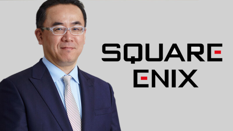 square enix CEO Yosuke Matsuda headshot