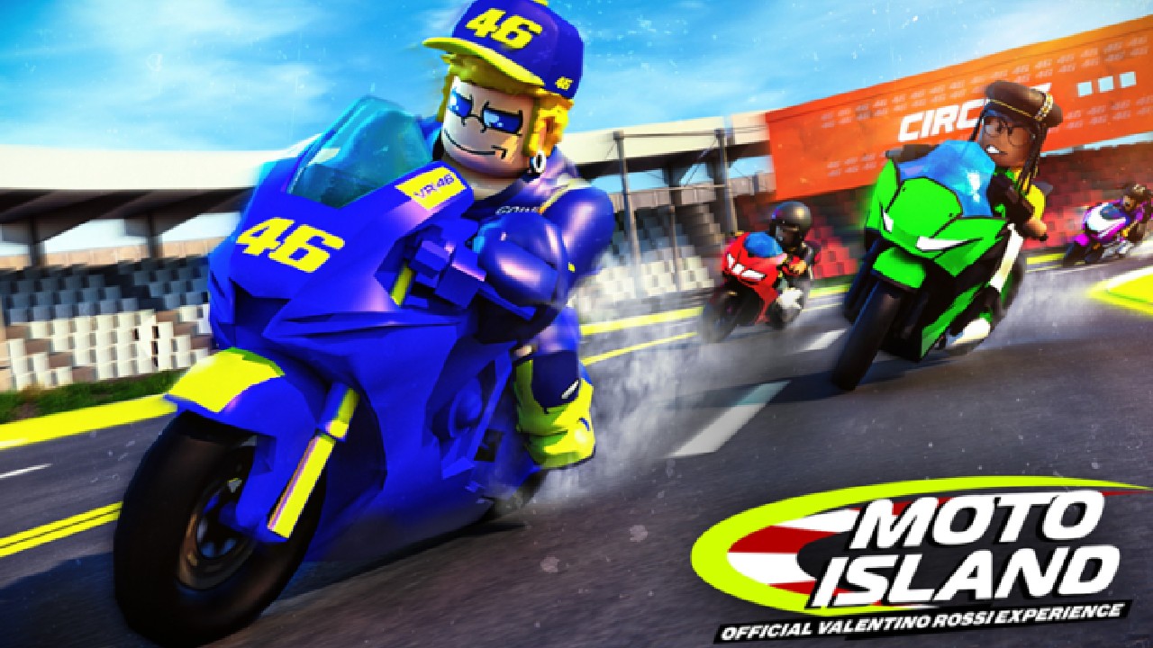 moto island valentino rossi experience on roblox banner image