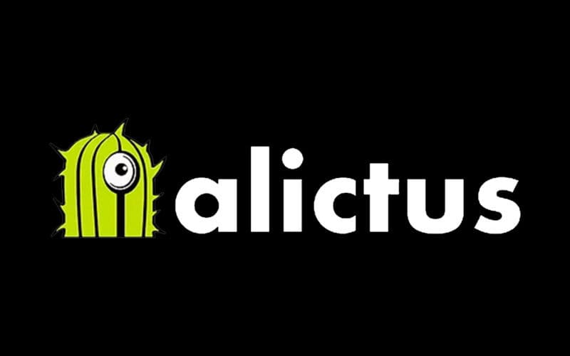 alictus logo, a cactus with a single eye.