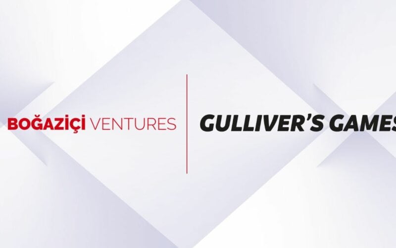 bogazici ventures and gulliver's games logos together.