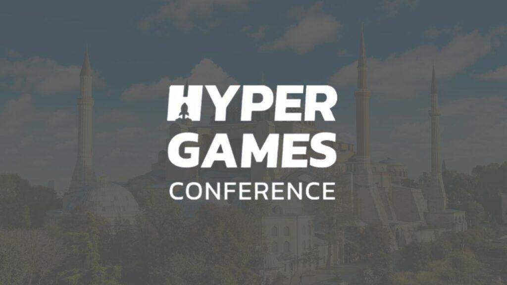 hyper games conference logo over a sight from istanbul