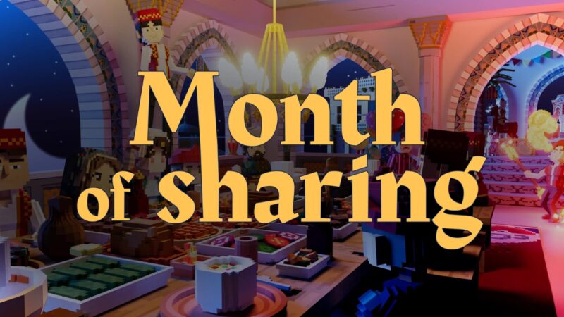 month of sharing metvaverse event cover image