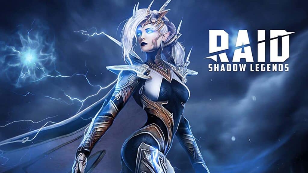 raid shadow legends character posing