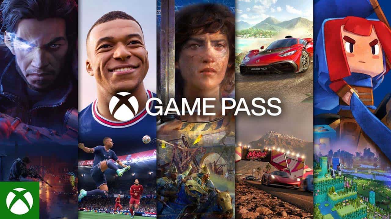 screenshots from xbox game pass games like fifa and minecraft