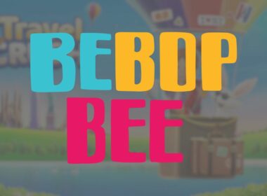 bebopbee logo over travel crush header image.