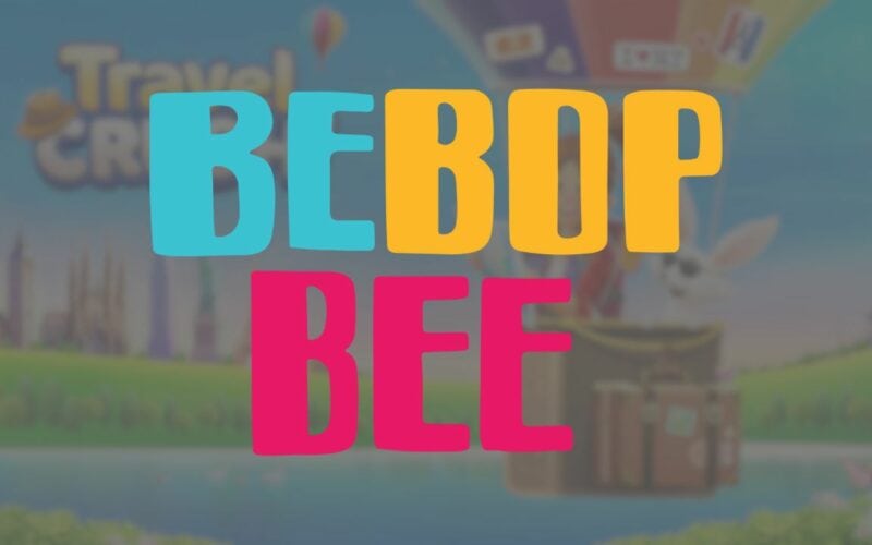 bebopbee logo over travel crush header image.