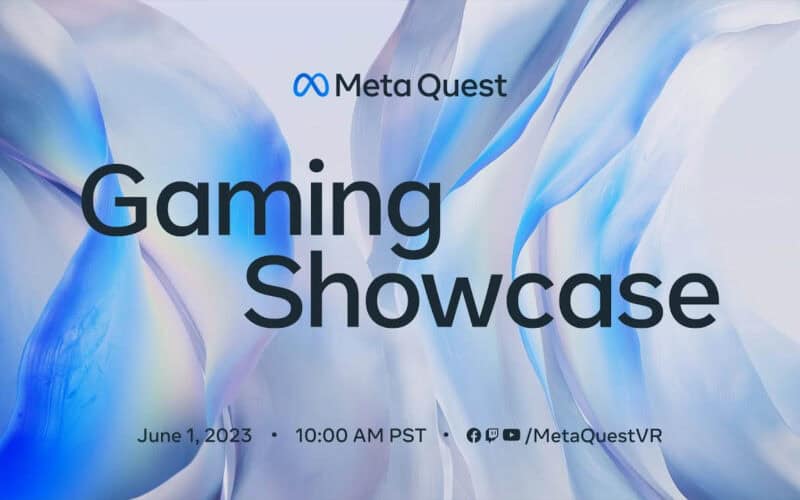 Meta Quest Gaming Showcase 2023 date poster