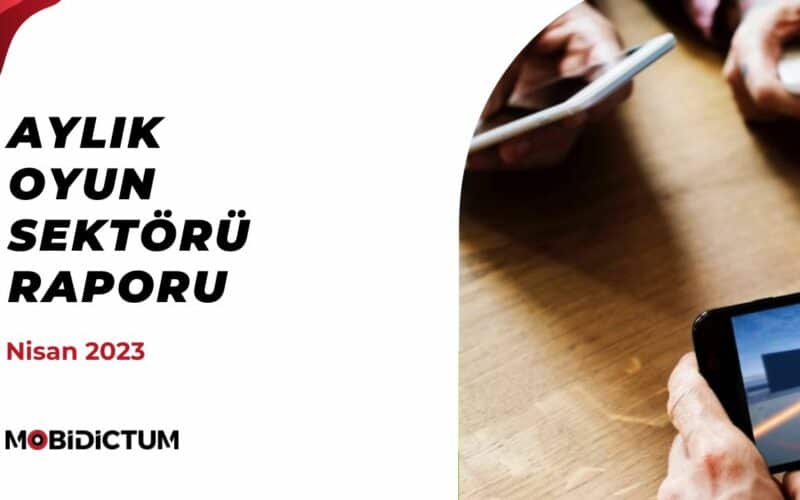 aylık oyun sektörü raporu nisan sayısı kapak görseli.