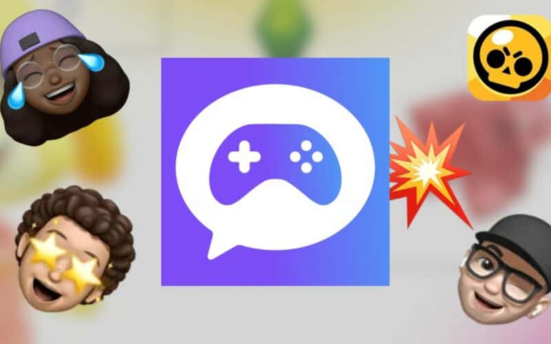 gameram logo with various emotes.