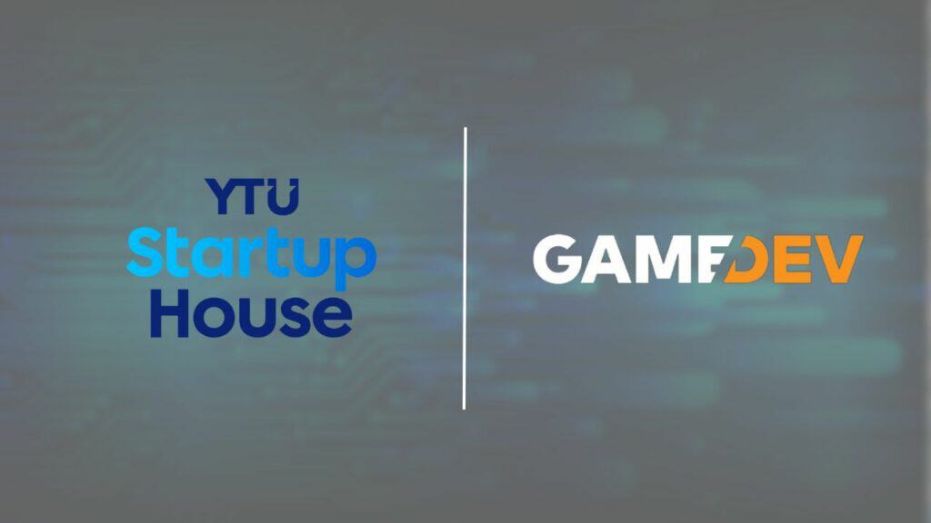ytu startup house and gamedev logos.