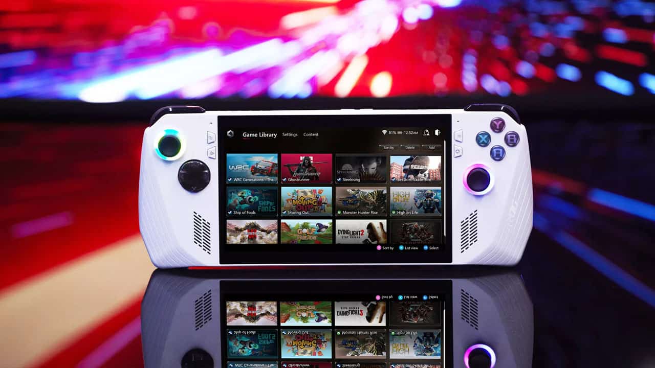 asus ROG Ally the handheld gaming PC