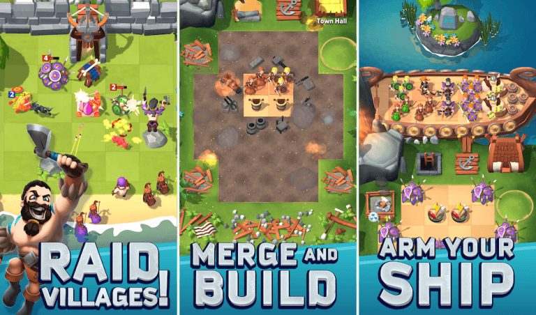Merge Vikings: Merge2 ad image.