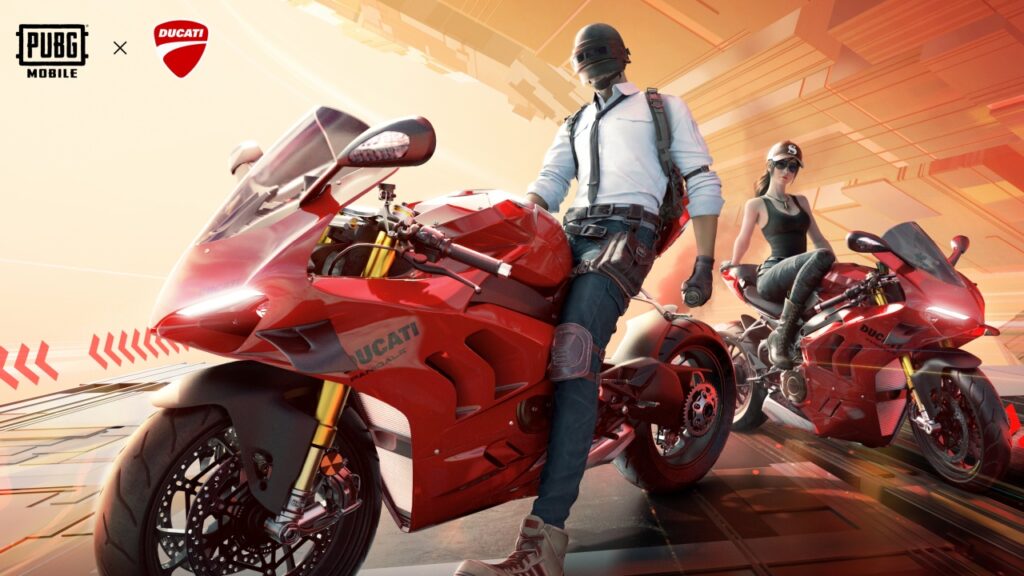 PUBG Mobile and Ducati Motocycles