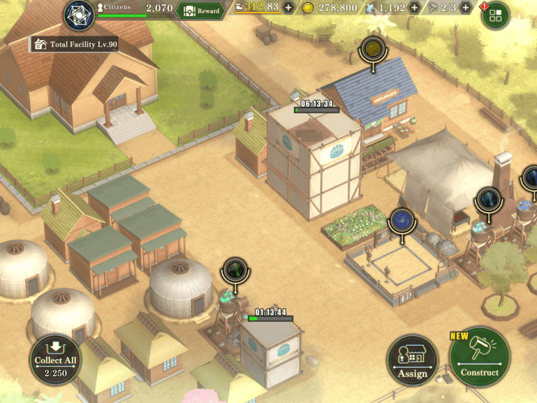 Slime Isekai Memories gameplay image.