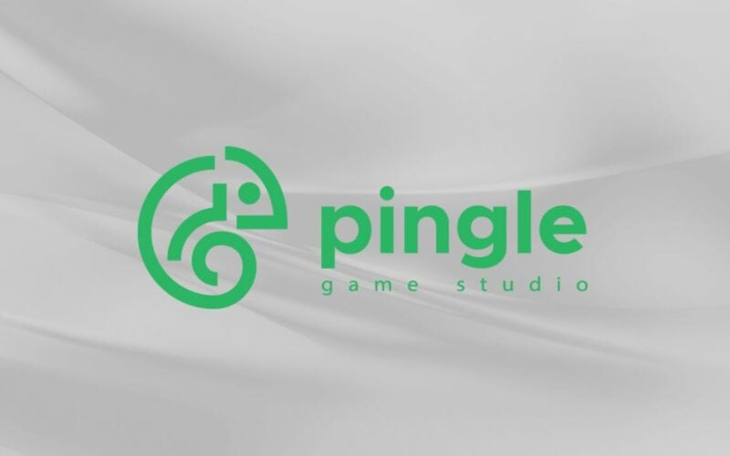 pingle studios logo over gray background.