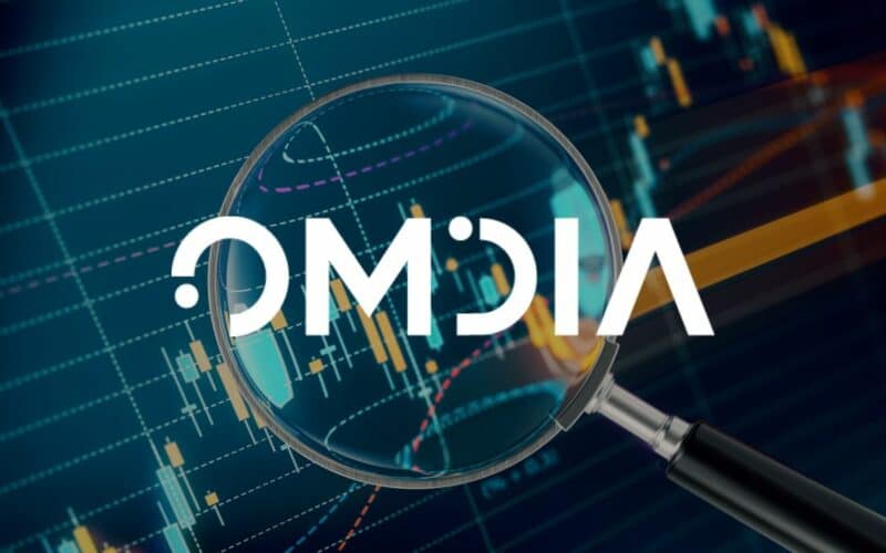 omdia logo over varios graphs.
