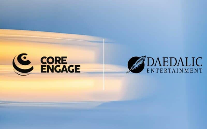 core engage and daedalic entertainment logos.