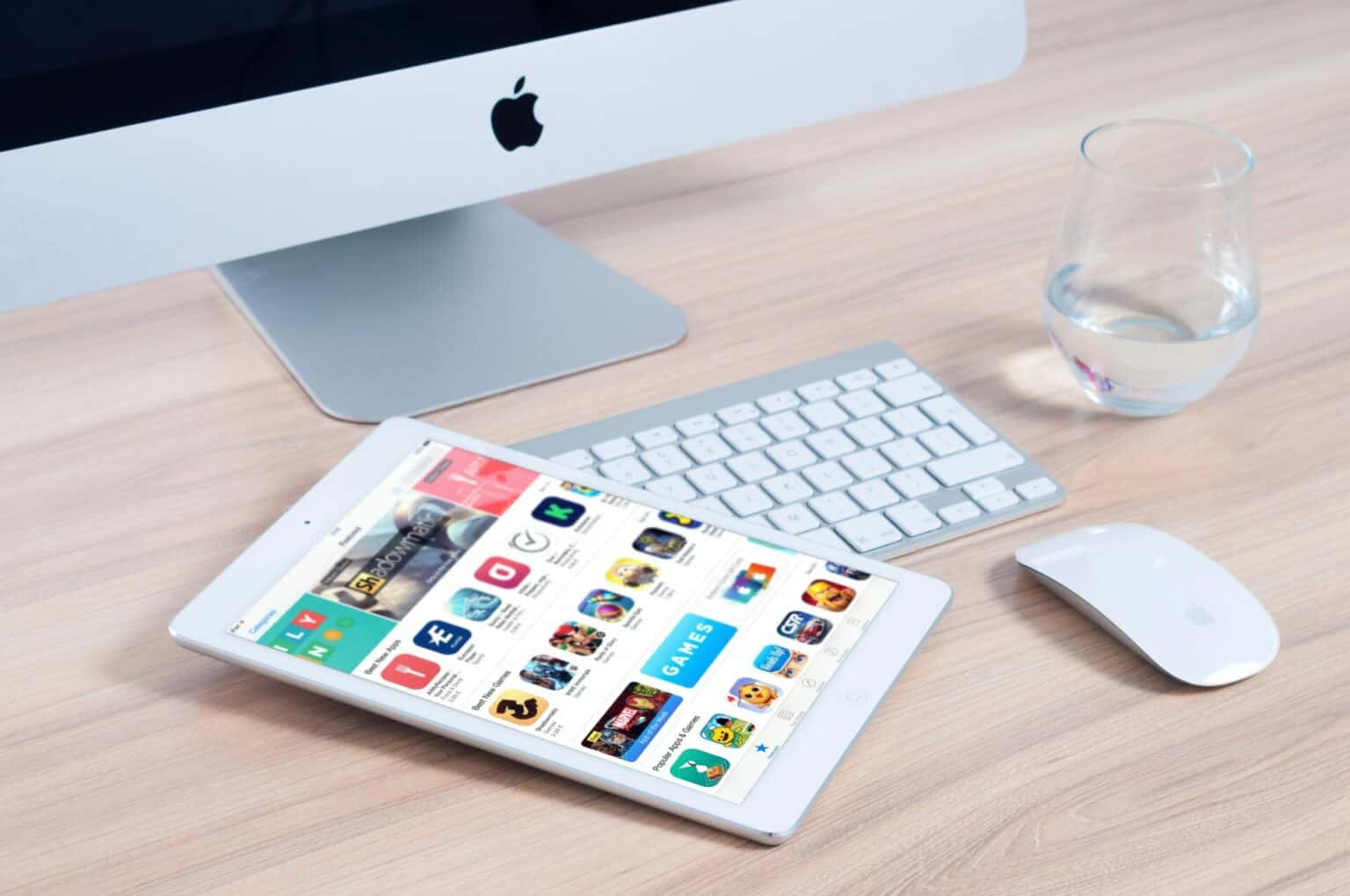 Apple app store on tablet and other Apple hardware