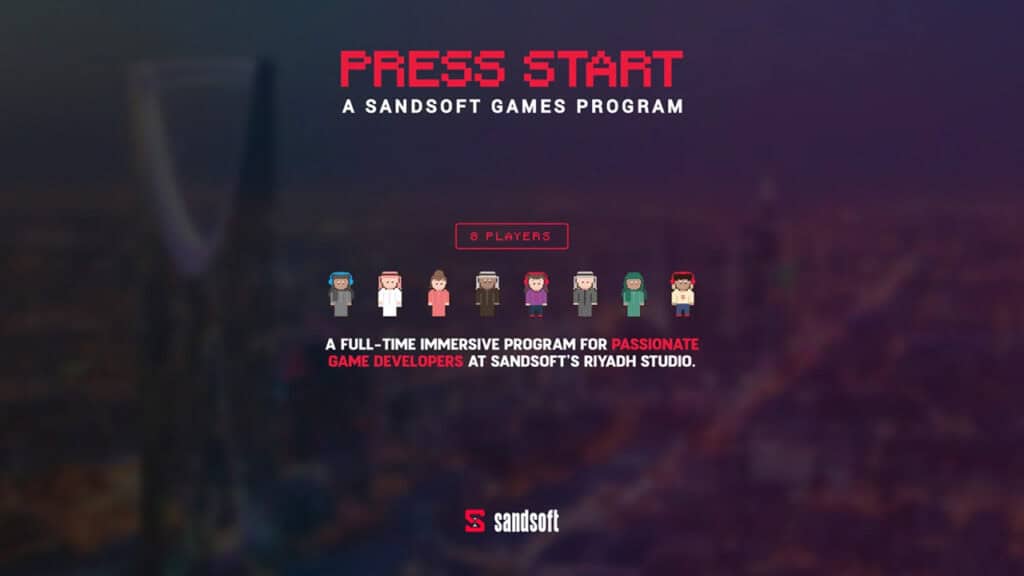 sandsoft press start