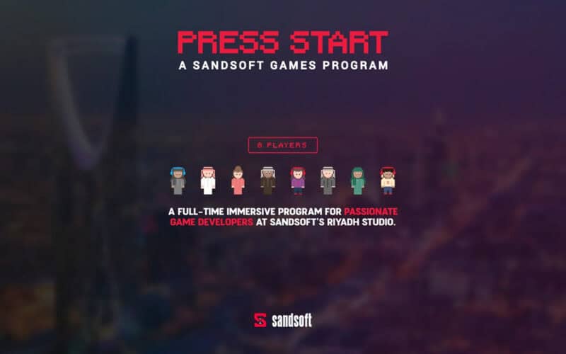 sandsoft press start