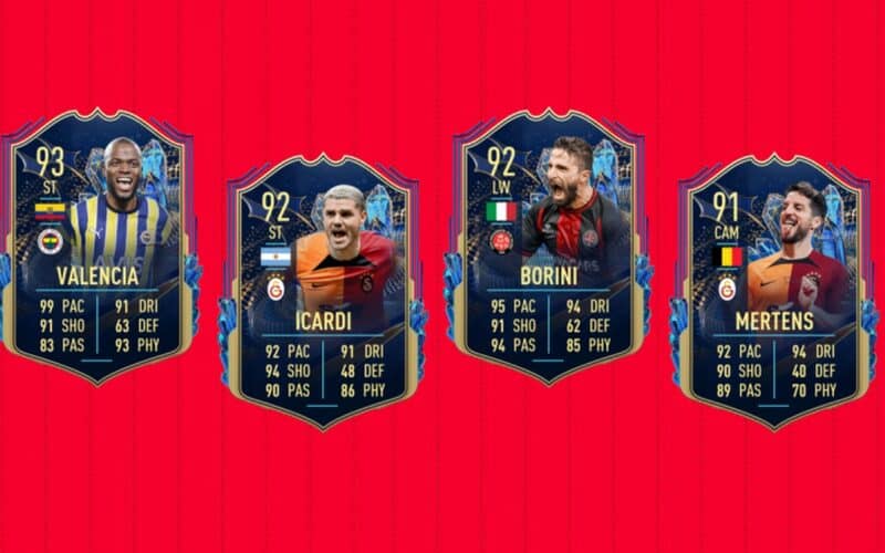 Süper Lig Yılın Takımı Kırmızı Arka Plan