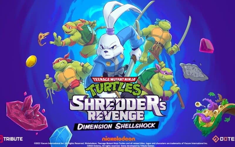 Teenage Mutant Ninja Turtles: Shredder’s Revenge characters ready to fight.