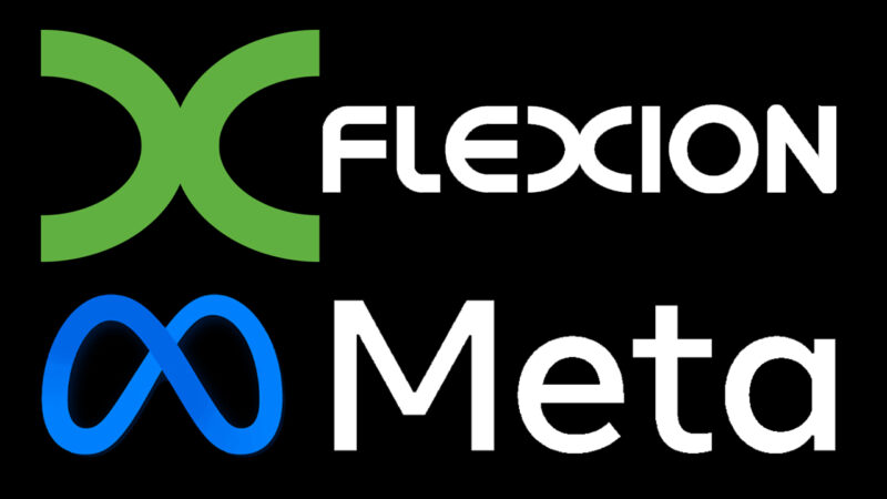flexion and meta logos.