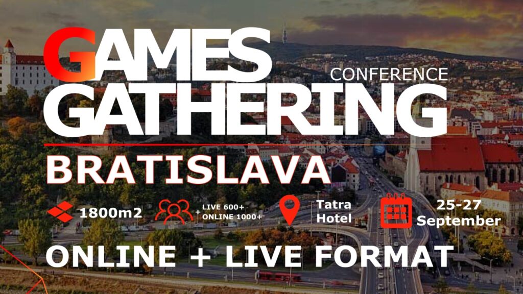 Games Gathering 2023 Bratislava Key Art