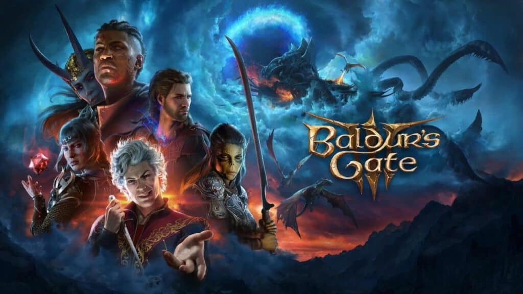 baldur's gate 3 title image.