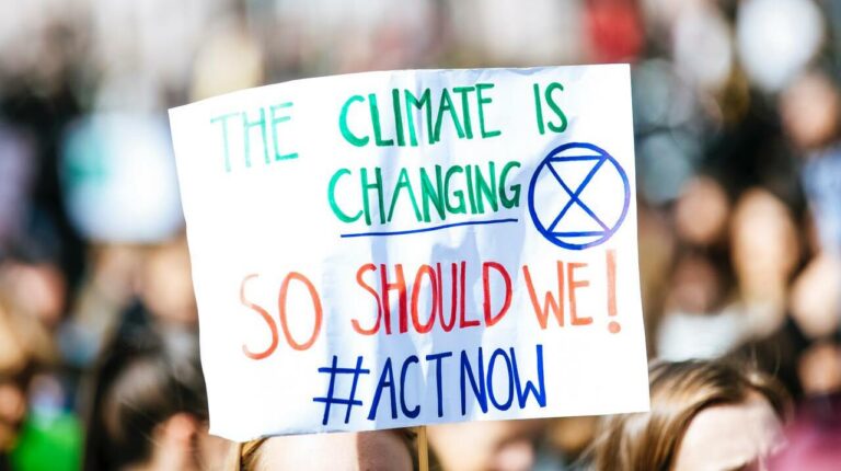 climat change related banner