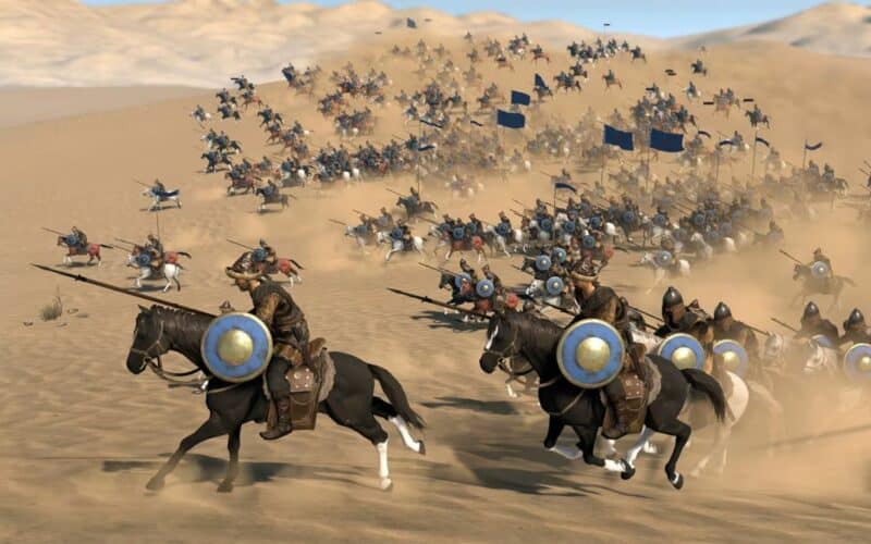 in-game footage from mount and blade 2
