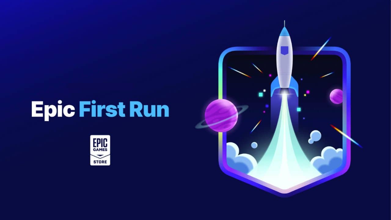 epic games, epic first run program banner image.