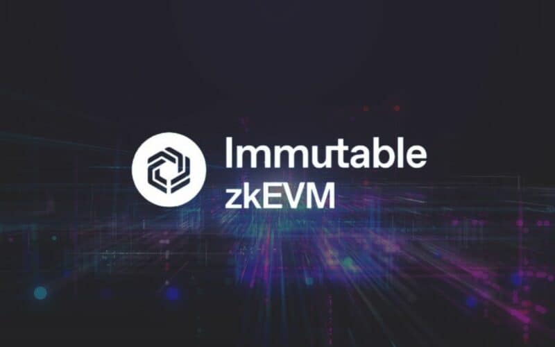 immutable zkevm logo in space.
