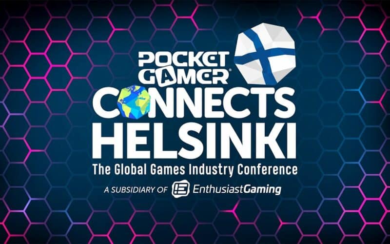 Pocket Gamer Helsinki 2023 Key Art