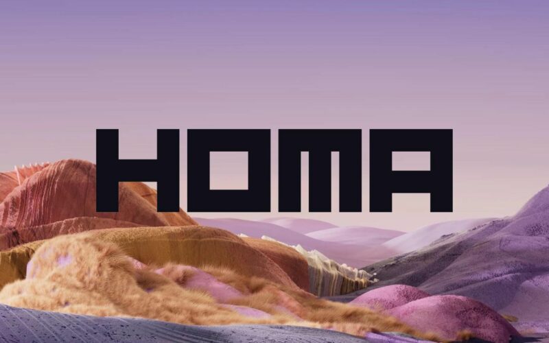 cover image for the article: "Homa appoints Henry Lowenfels as President and Chief Business Officer," with Homa logo over a desertish-looking scenic view.