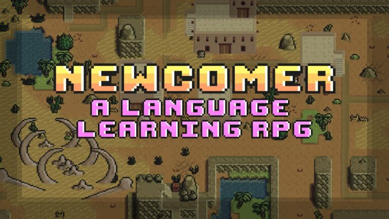 newcomer a language learning rpg