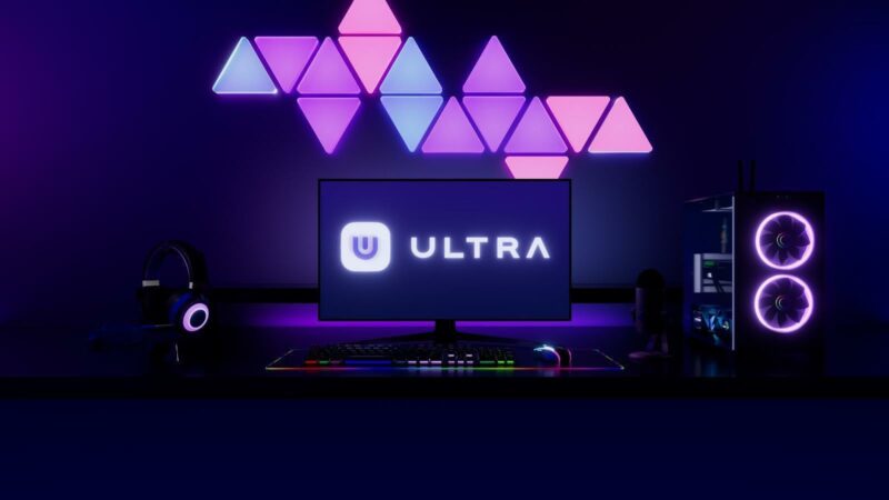cover image for "Interview with Nicolas Gilot, the Founder and CEO of Ultra" featuring ultra.io logo over purple background.