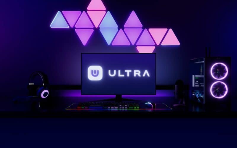 cover image for "Interview with Nicolas Gilot, the Founder and CEO of Ultra" featuring ultra.io logo over purple background.