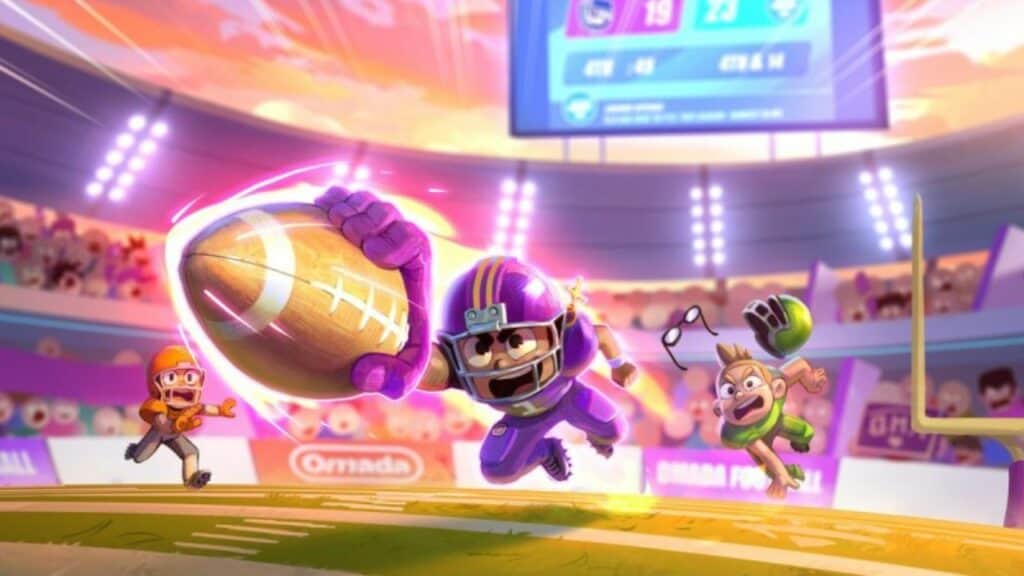 the cover image for the article, "Omada secures $7.5 million in seed funding for sports prediction game" featuring in-game image.