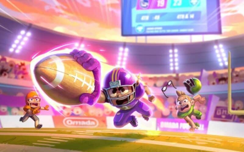 the cover image for the article, "Omada secures $7.5 million in seed funding for sports prediction game" featuring in-game image.