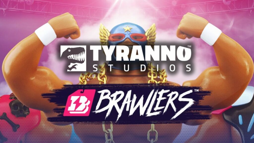 brawlers title image with tyranno game logo over it.